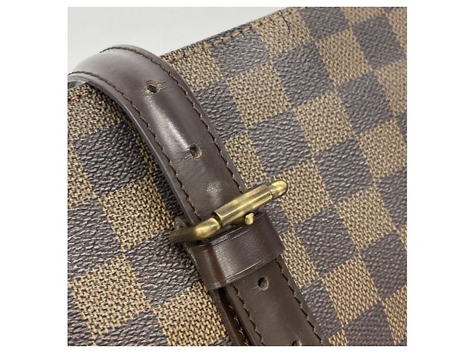 Borsa Tote Chelsea Damier Louis Vuitton N51119 Ebano per Donne Damier ebene - vista 10