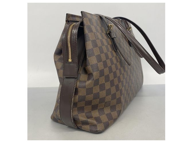 Borsa Tote Chelsea Damier Louis Vuitton N51119 Ebano per Donne Damier ebene - vista 2