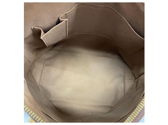 Borsa Louis Vuitton Monogram Palermo PM Marrone - vista 4