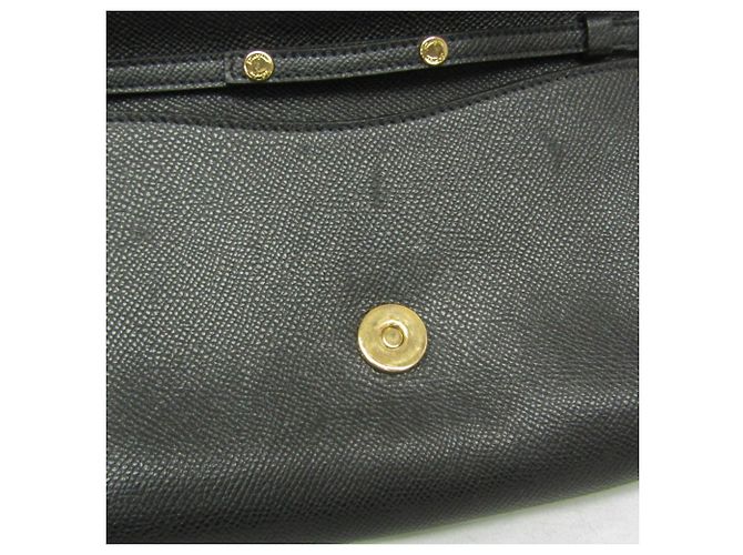 Borsa a Spalla Vara Small Chain di Salvatore Ferragamo Nero - vista 8
