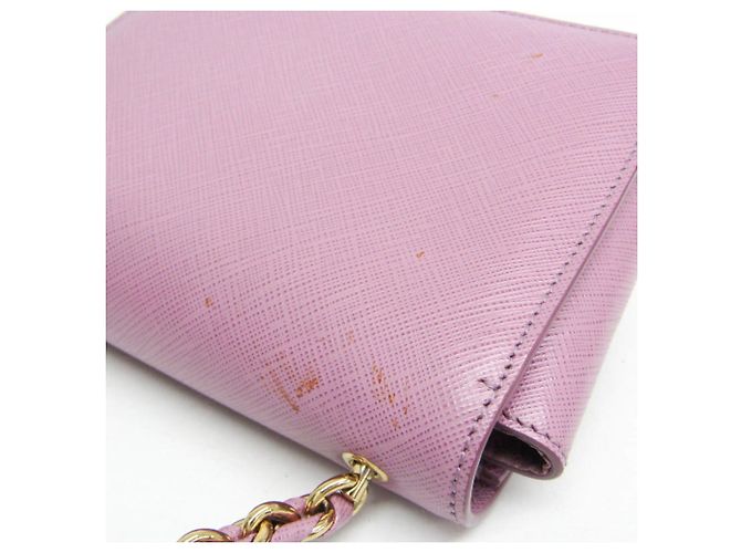 Borsa a Spalla Vara Mini Chain di Salvatore Ferragamo Porpora - vista 6