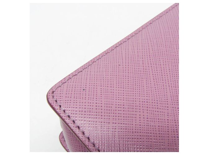 Borsa a Spalla Vara Mini Chain di Salvatore Ferragamo Porpora - vista 7
