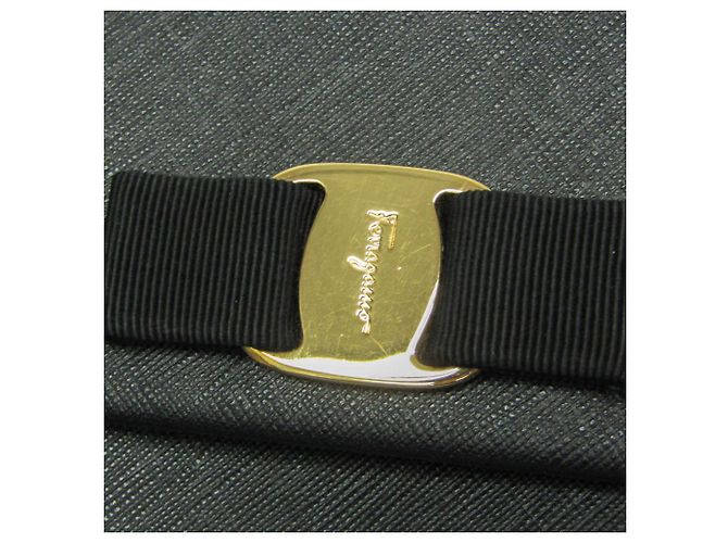 Borsa Salvatore Ferragamo Vara EZ-21 F570 Nero - vista 11