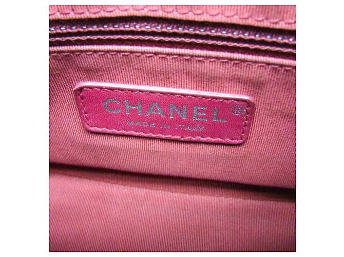 Borsa a spalla in pelle per donna Chanel Gabriel De Chanel Small Rosa Bordò - vista 13
