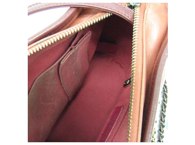 Borsa a spalla in pelle per donna Chanel Gabriel De Chanel Small Rosa Bordò - vista 4