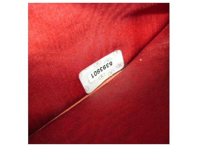 Portafoglio lungo da donna Chanel Coco Mark Rosso - vista 17