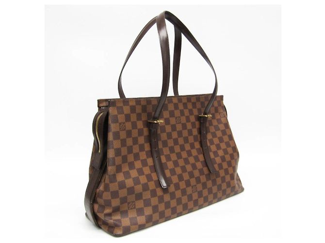 Borsa a Spalla Louis Vuitton Damier Chelsea N51119 Marrone Damier ebene - vista 13