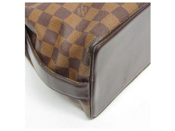 Borsa a Spalla Louis Vuitton Damier Chelsea N51119 Marrone Damier ebene - vista 4