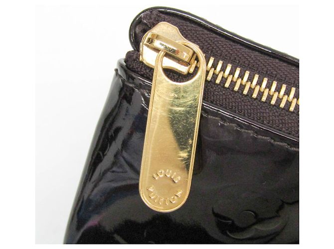 Borsa a Spalla Rosewood Avenue in Monogram Vernis di Louis Vuitton Bordò - vista 11