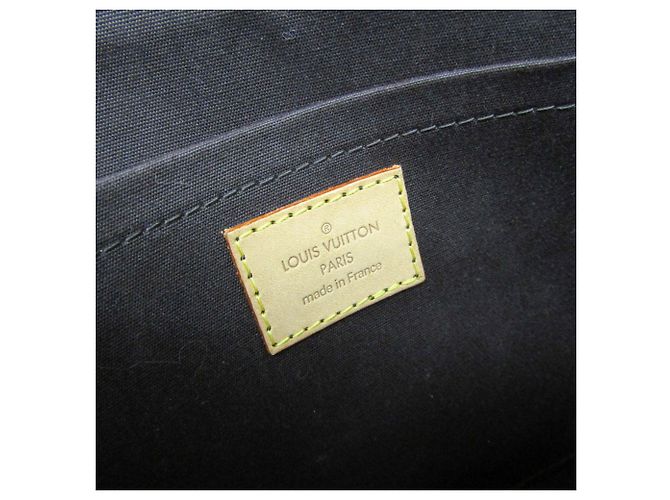 Borsa a Spalla Rosewood Avenue in Monogram Vernis di Louis Vuitton Bordò - vista 13