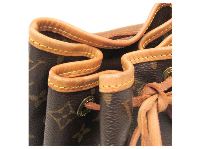 Louis Vuitton Monogram Montsouris MM M51136 Damen Rucksack Braun - Ansicht 10