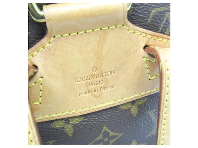 Louis Vuitton Monogram Montsouris MM M51136 Damen Rucksack Braun - Ansicht 13