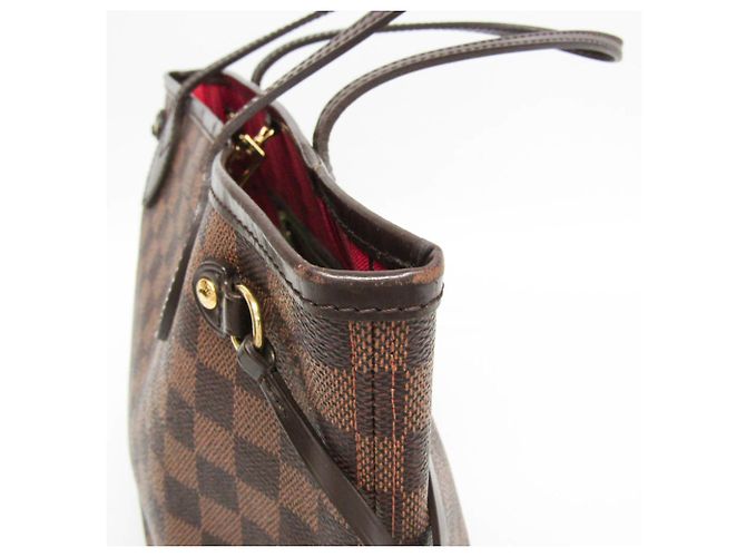 Damentasche Neverfull PM Damier N51109 von Louis Vuitton Damier ebene - Ansicht 7