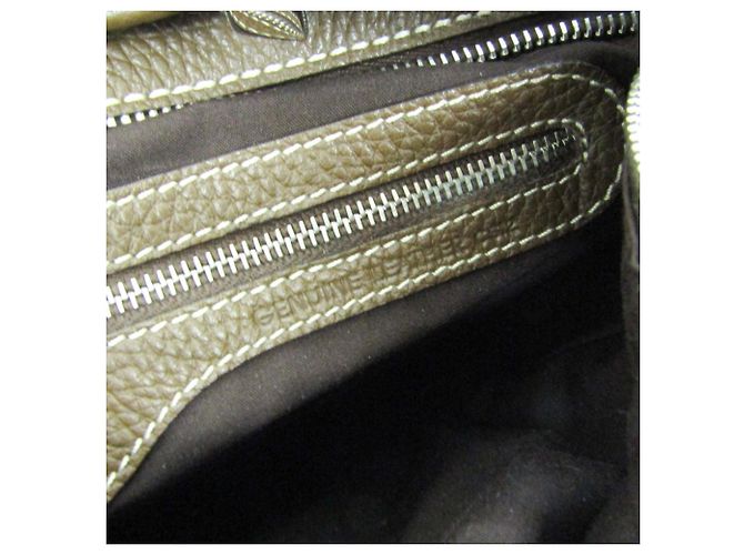 Borsa in pelle marrone a spalla unica Tod's - vista 13