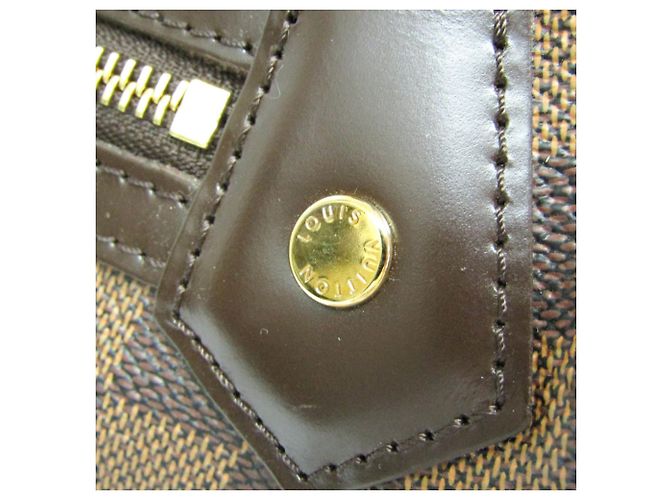 Evora Borsa Louis Vuitton Damier Évora MM Marrone Damier ebene - vista 10