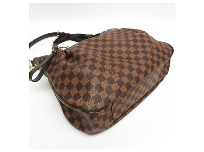 Evora Borsa Louis Vuitton Damier Évora MM Marrone Damier ebene - vista 5