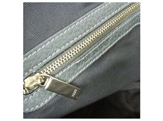 Borsa in pelle 2 in 1 Tod's in grigio scuro Grigio antracite - vista 16