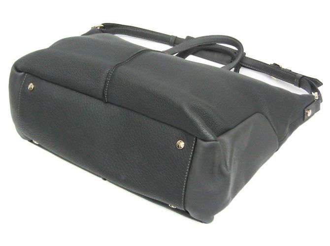 Borsa in pelle 2 in 1 Tod's in grigio scuro Grigio antracite - vista 2
