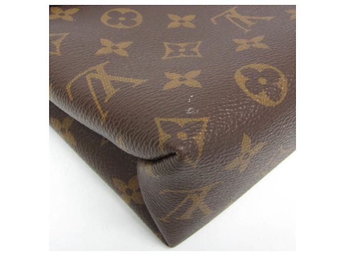 Borsa a Spalla Saint Placide Monogram Louis Vuitton Marrone Rosso - vista 4