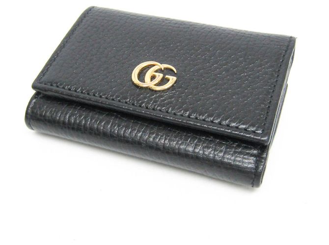 Cartera de cuero para mujer PETITE MARMONT de Gucci Negro - vista 7