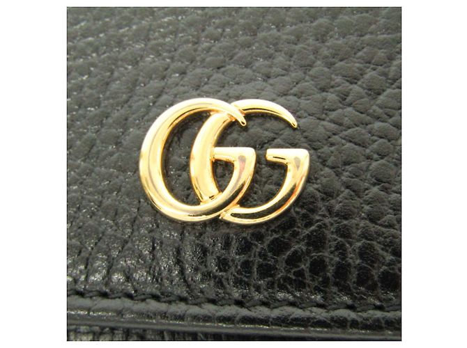 Cartera de cuero para mujer PETITE MARMONT de Gucci Negro - vista 9