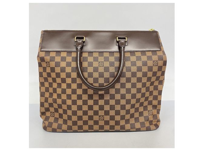 Borsa Louis Vuitton Damier Greenwich PM Ebano Damier ebene - vista 10