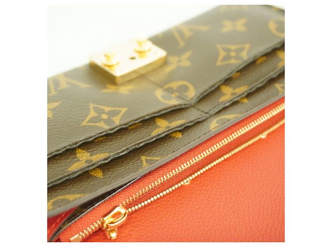 Portafoglio Lungo Pallas Monogram Louis Vuitton Marrone - vista 6