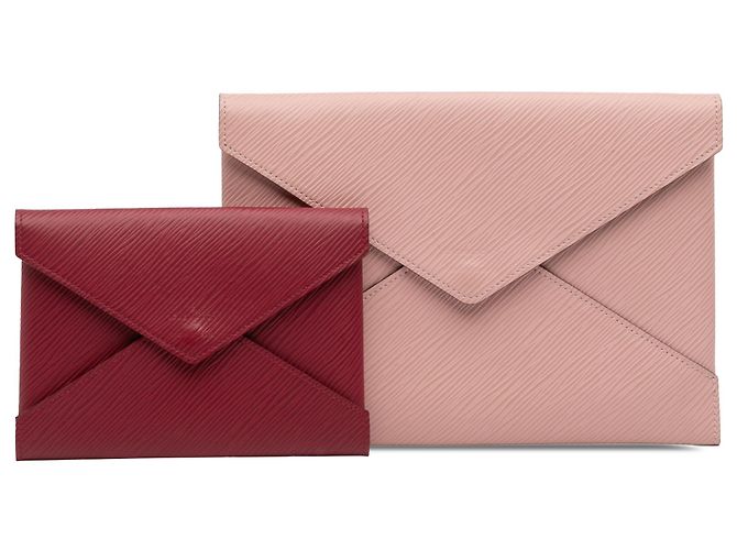 Set Pochette Kirigami Epi Rosa Louis Vuitton - vista 11