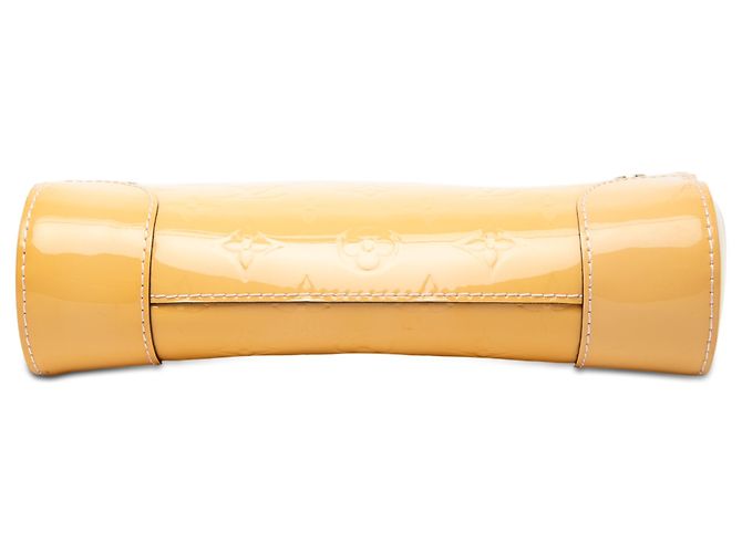 Louis Vuitton Monogram Vernis Giallo Santa Monica Senape - vista 3