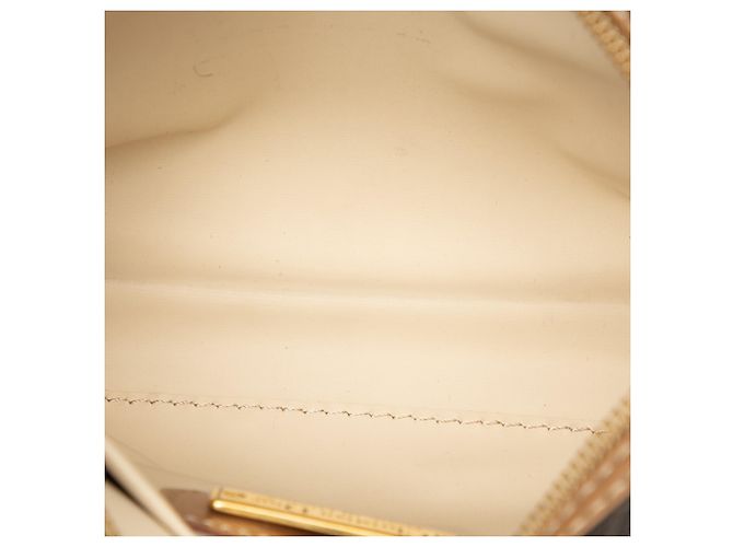 Dior schwarze beschichtete Canvas-Tasche mit Wabenmuster - Ansicht 4