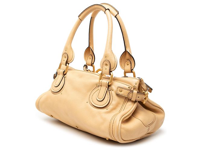 Chloé Paddington Handtasche aus braunem Leder - Ansicht 2