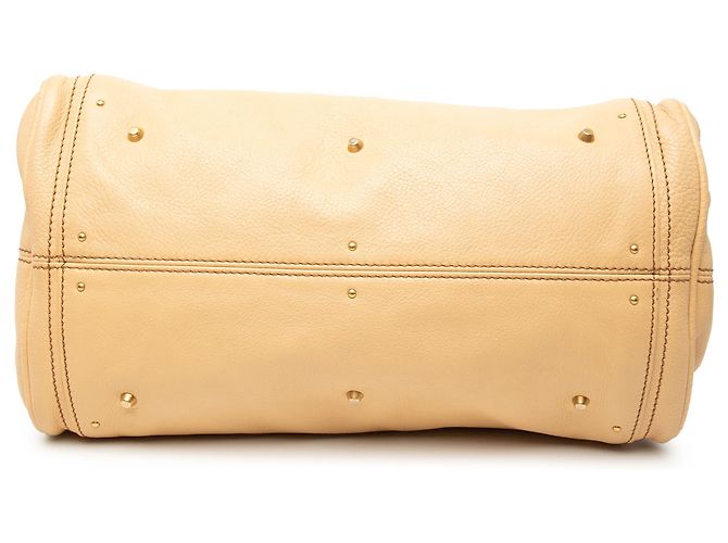 Chloé Paddington Handtasche aus braunem Leder - Ansicht 3