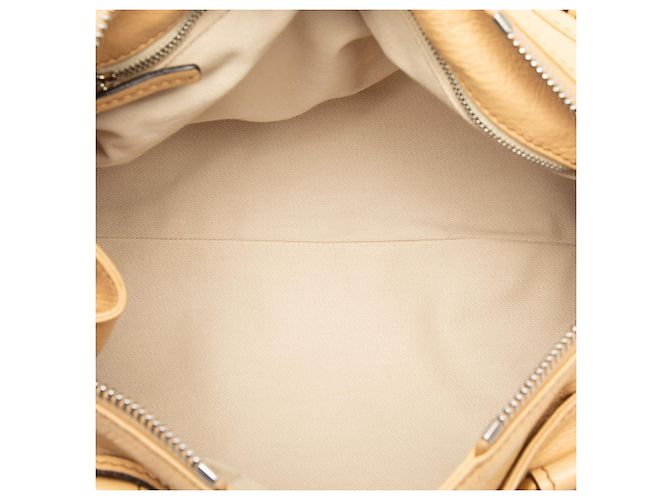 Chloé Paddington Handtasche aus braunem Leder - Ansicht 4