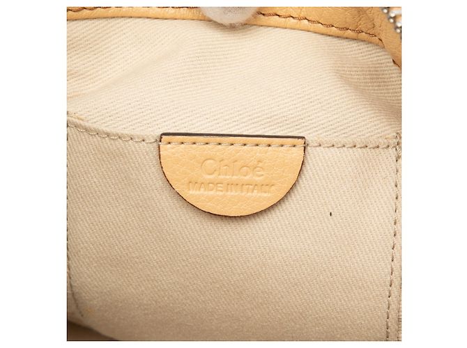 Chloé Paddington Handtasche aus braunem Leder - Ansicht 5