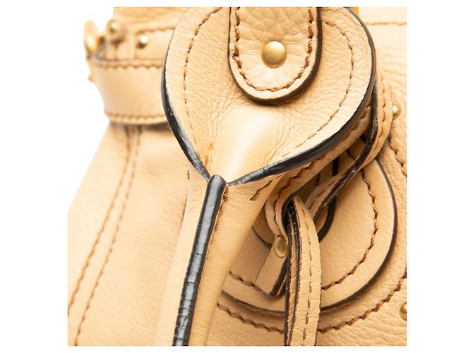 Chloé Paddington Handtasche aus braunem Leder - Ansicht 7