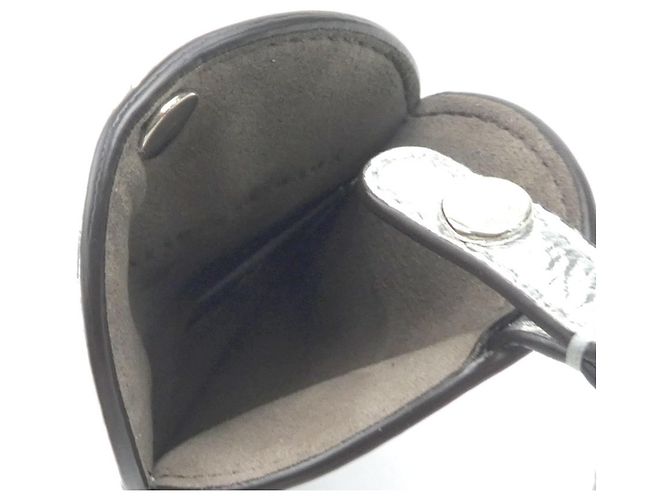 Estuche de viaje de cuero Fendi en plata - vista 5