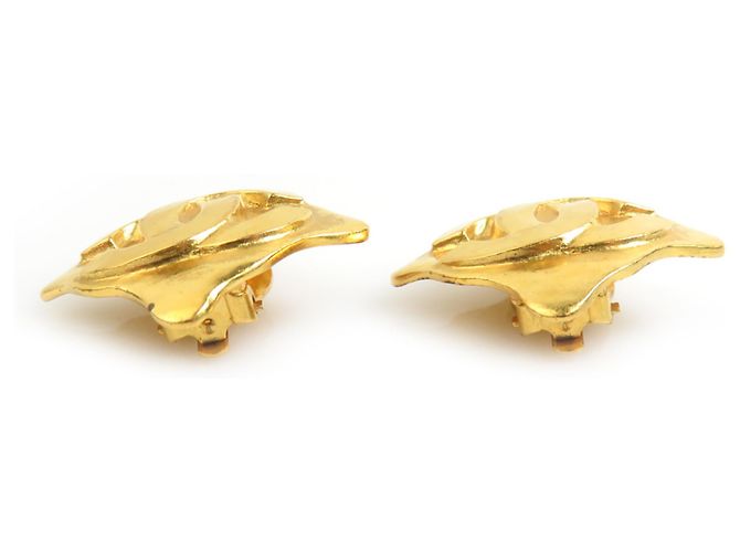 Orecchini a clip in oro Chanel Coco Mark D'oro - vista 4