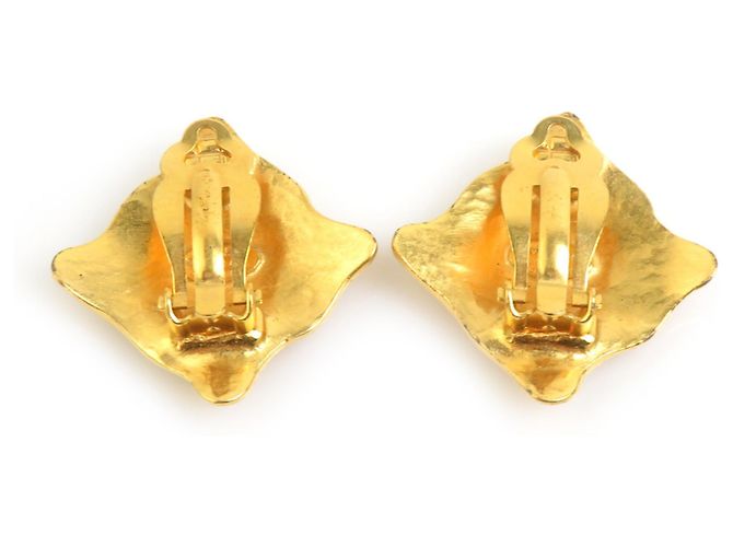 Orecchini a clip in oro Chanel Coco Mark D'oro - vista 5