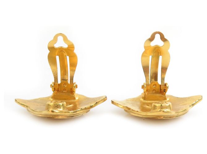 Orecchini a clip in oro Chanel Coco Mark D'oro - vista 6
