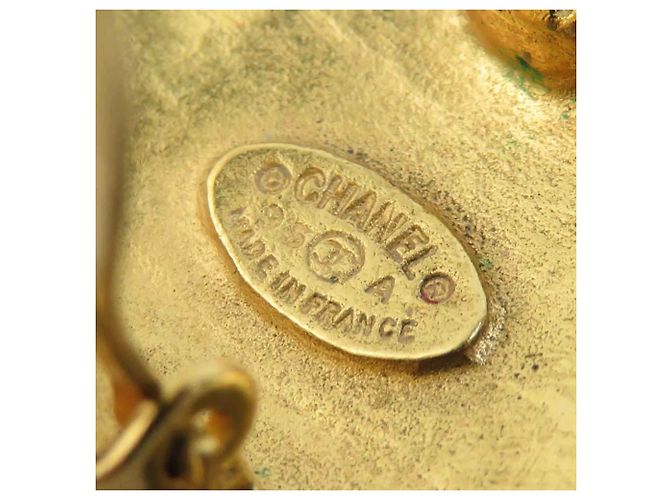 Orecchini a clip in oro Chanel Coco Mark D'oro - vista 7