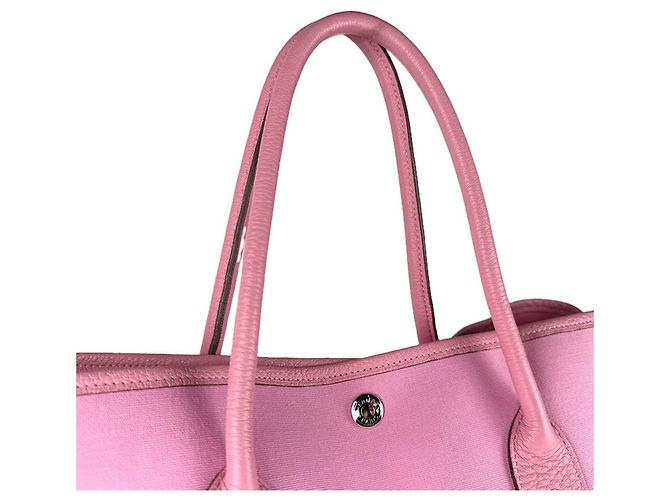 Borsa Hermès Garden Party PM Rosa - vista 11