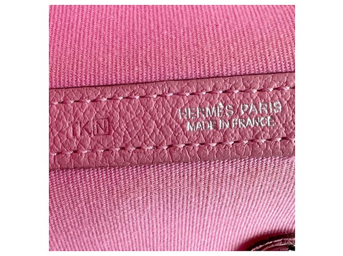 Borsa Hermès Garden Party PM Rosa - vista 12