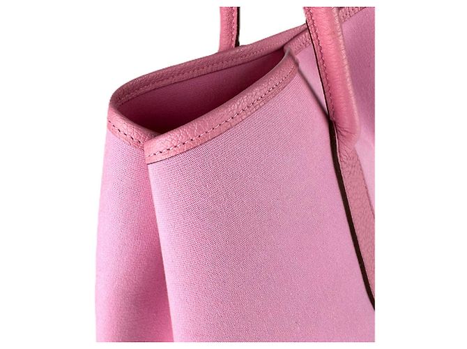 Borsa Hermès Garden Party PM Rosa - vista 6