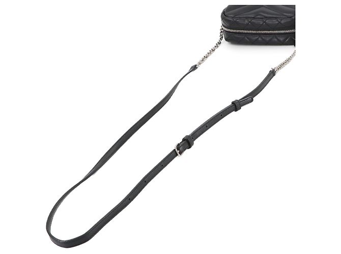 Bolsa de ombro mini bowling Loulou com corrente Saint Laurent - vista 5