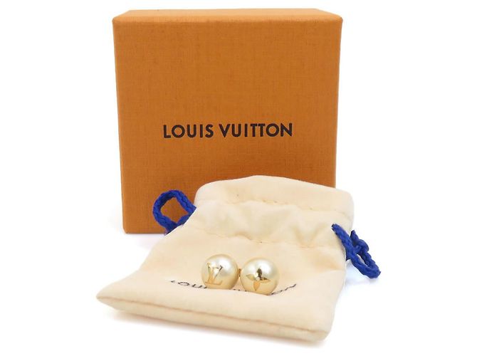 Orecchini My Mix Stud di Louis Vuitton Bianco D'oro - vista 12