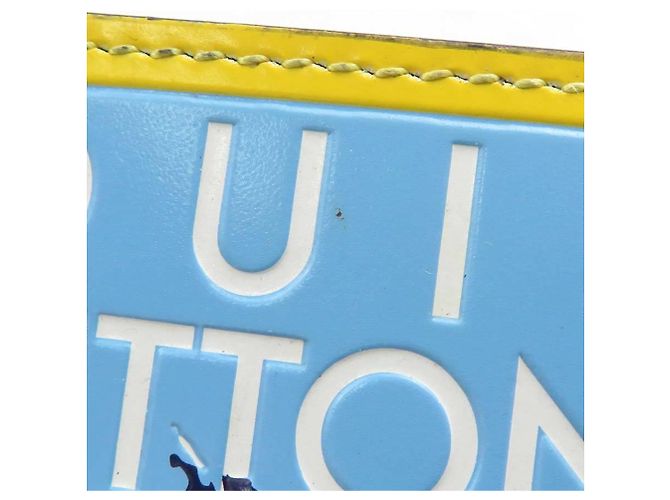 Portachiavi Charm Louis Vuitton Marrone Nero Blu Giallo - vista 10