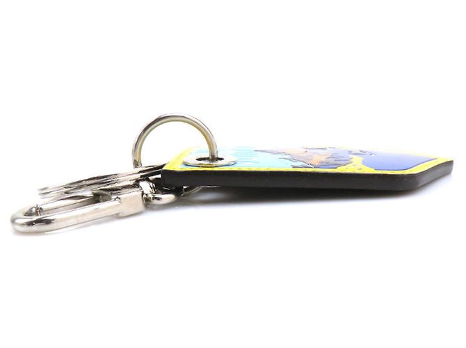 Portachiavi Charm Louis Vuitton Marrone Nero Blu Giallo - vista 2