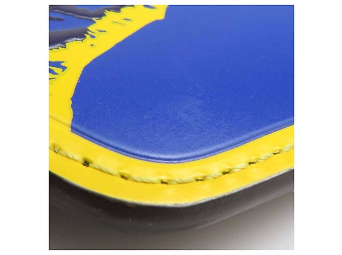 Portachiavi Charm Louis Vuitton Marrone Nero Blu Giallo - vista 7