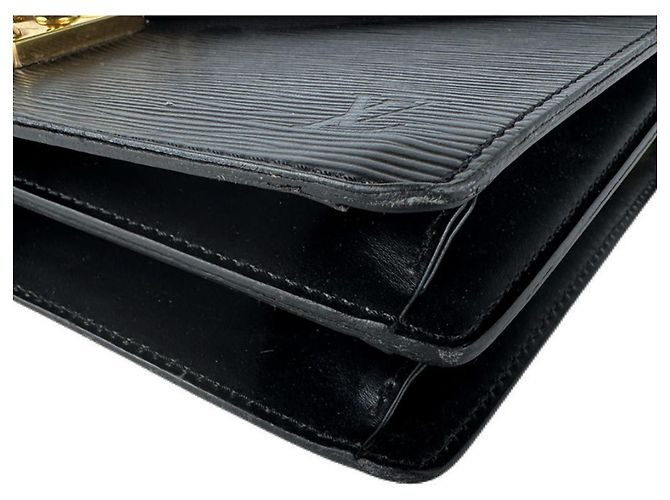 Borsa a mano Epi Concorde Louis Vuitton Nero - vista 10