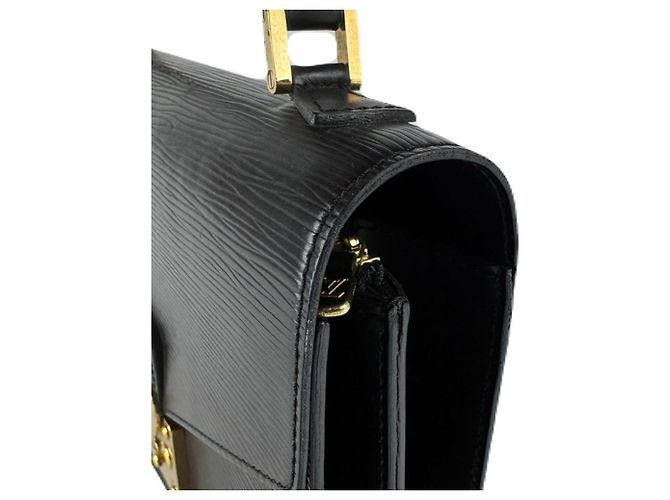 Borsa a mano Epi Concorde Louis Vuitton Nero - vista 8